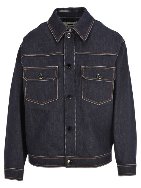 fendi shirt jackets|Fendi denim jacket.